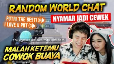 Bennymoza NYAMAR JADI CEWEK MALAH KETEMU RANDOM COWOK BUAYA !!! SAMPE DIA BILANG I LOVE U WKWKWK
