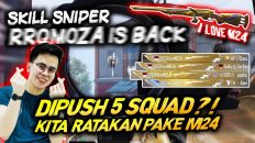 SKILL SNIPER BennyMoza IS BACK !! DI PUSH 5 SQUAD DI 1 TEMPAT PUN GAK TAKUT !!