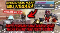 Bang Bemo DI TEMENIN IBU NEGARA PUSHRANK SAMA RANDOM SQUAD!! MALAH KETEMU YANG PUNYA PESAWAT !!