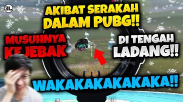 INI AKIBATNYA SERAKAH DALAM PUBG!! MUSUH Bang EJ KEJEBAK DI TENGAH LADANG!!