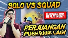 PERJUANGAN Bang Bemo PUSH RANK SOLO VS SQUAD DI RANK PLATINUM !! GAME PLAY MUSUH ANEH BANGET !!