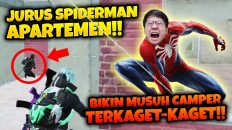SPIDERMAN PUBG MOBILE!! MUSUH CAMPER BangEJ BIKIN KAGET!!