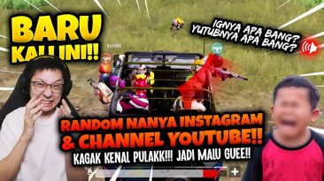 BANG EJ DIINTEROGASI RANDOM SAMPE NANYA INSTAGRAM dan YOUTUBE