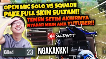 OPEN MIC SOLO VS SQUAD TEMEN SETIM BANG EJ GA NYADAR