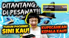 BANG EJ DITANTANG DI MIC ALL DIPESAWAT