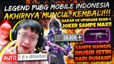 BANG EJ SANG LEGENDA BAKAR2 UC PUBG MOBILE INDONESIA IS BACK