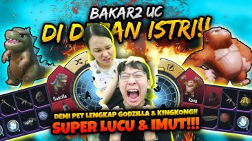 BANG EJ BAKAR2 UC DIDEPAN ISTRI DEMI PET GODZILLA DAN KINGKONG SAMPE LENGKAP