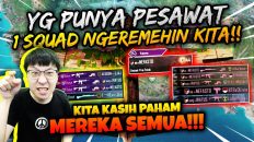 BANG EJ DIREMEHIN 1 SQUAD YG PUNYA PESAWAT