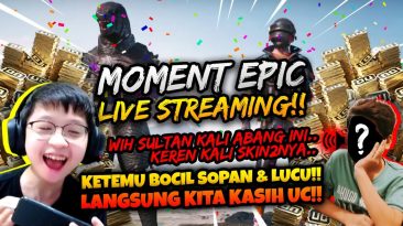 MOMENT EPIC WAKTU BANG EJ LIVESTREAMING KETEMU BOCIL SOPAN DAN LUCU