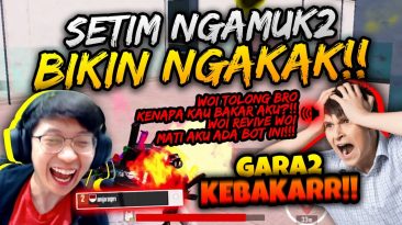 SETIM NGAMUK2 KESEL GARA2 BANG EJ SAMPE NGAKAK KETAKUTAN DI KILL SAMA BOT
